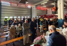 I Vigili del Fuoco di Sanremo celebrano Santa Barbara