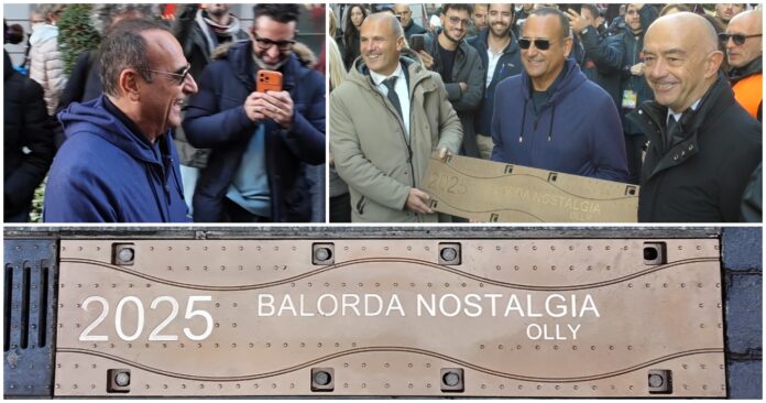 targa Sanremo 2025 via matteotti