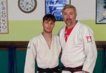 Judo Club Sakura Arma di Taggia: Mattia Cicala è cintura nera 1° dan Alessio Ferrigno e Mattia Cicala