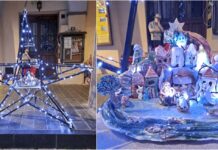 Badalucco, i bambini accendono il Natale: in piazza un presepe di ceramica racconta il borgo presepe badalucco uparte