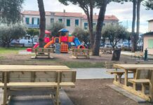 Camporosso, nuovi arredi e giochi nei parchi comunali. Sindaco Gibelli: “Passo in avanti per la cura della città”