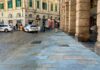 Sanremo, completata la riqualificazione del marciapiede ovest di piazza Colombo