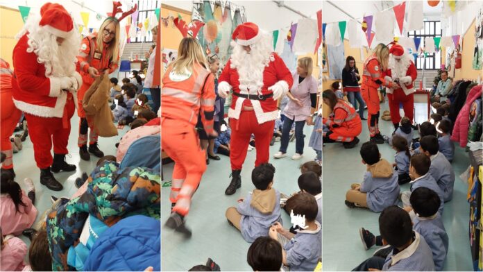 babbo natale croce bianca imperia