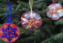 Natale sostenibile a San Bartolomeo al Mare: i bambini creano addobbi con materiali riciclati