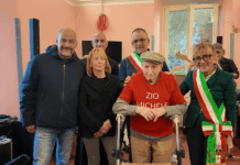 Michele Gai compie 110 anni: grande festa alla Casa di Riposo “Quaglia” di Diano Castello