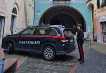 Dolcedo, arrestato 47enne per violazione del divieto di avvicinamento alla moglie carabinieri