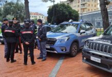 Imperia, la Polizia di Stato e i Carabinieri insieme per un Natale in sicurezza