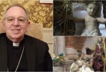Natale, il messaggio del vescovo Suetta: “Non cercate la pace lontano da Dio” suetta natale 2025