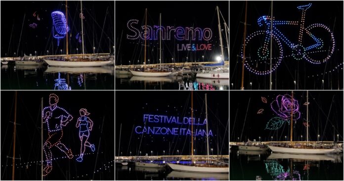 drone show sanremo