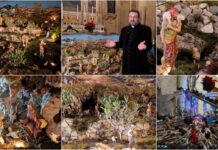 Bussana, i presepi della Basilica del Sacro Cuore di Gesù e della grotta dell’Arma raccontano il territorio presepe Sacro Cuore Bussana