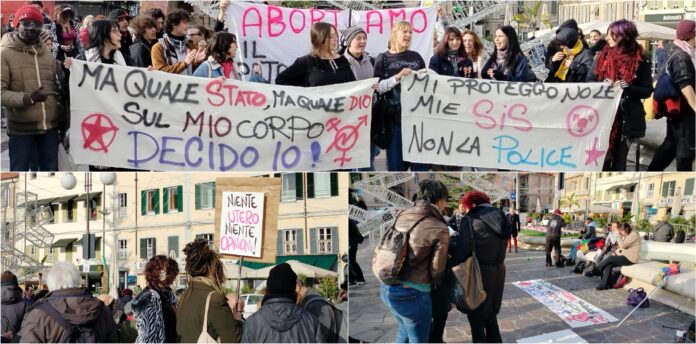protesta campana bambini mai nati sanremo