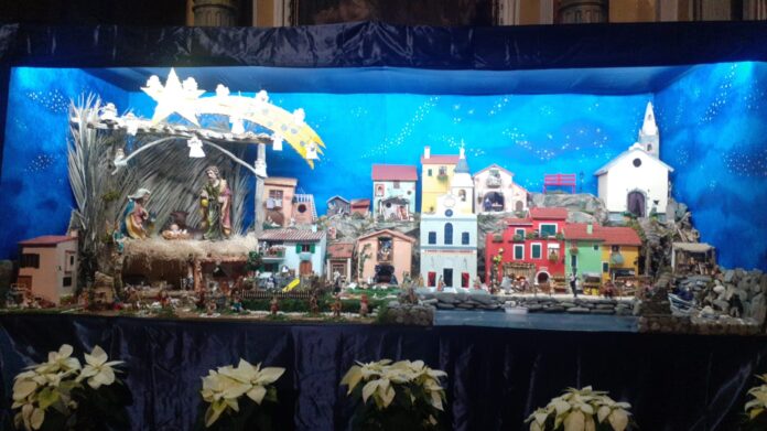presepe parrocchia riva ligure