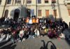 Imperia, gli studenti della scuola “Sauro” accolgono la Fiamma Olimpica