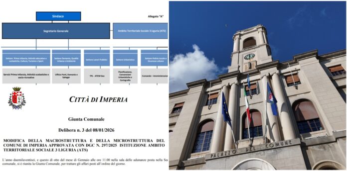 nuova struttura Imperia Comune