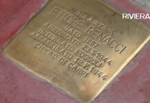 Bordighera celebra la Giornata della Memoria 2026: due giorni tra incontri, testimonianze e commemorazioni pietra inciampo bordighera ettore renacci