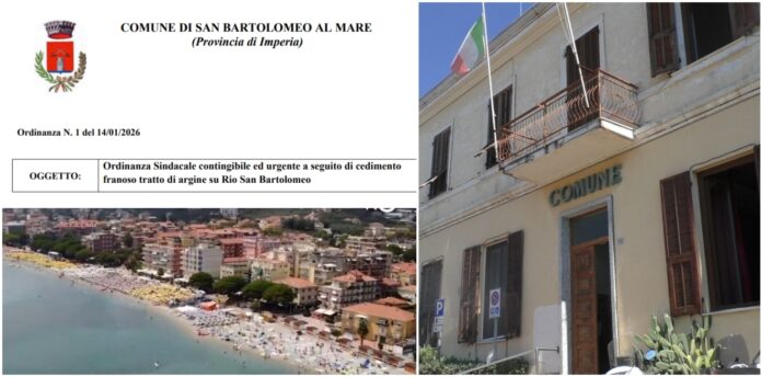 cedimento argine San Bartolomeo