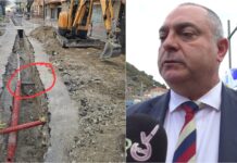 Vallecrosia, ritardi nei lavori stradali in via Don Bosco. Sindaco Perri: “Imprevisto tecnico rallenta la riapertura” vallecrosia - fabio perri