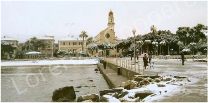 Diano Marina neve 1985