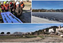 Dentro il nuovo parco dell’energia di Imperia, sopralluogo questa mattina al cantiere