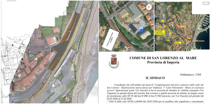 Polo Scolastico San Lorenzo viabilità