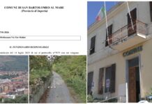 San Bartolomeo al Mare, ripristino del muro di Via Tre Molini: strada chiusa fino al 3 aprile muro Via Tre Molini