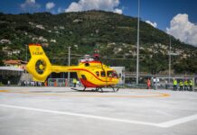 Chiusanico, scontro tra monopattino e auto: 40enne trasportato in ospedale elisoccorso grifo