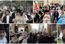 Sanremo, il “Gran Ballo di Carnevale” riporta la cittĂ indietro nel tempo nonostante la pioggia