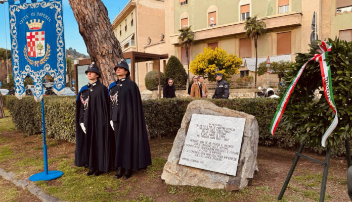 ricordo foibe imperia