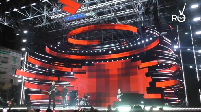 palco piazza colombo sanremo