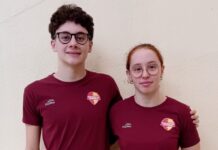 Nuoto, successi per la Rari Nantes Imperia ai campionati regionali indoor di fondo: Rigardo e Bellini sul podio Martina Rigardo - Giulio Bellini
