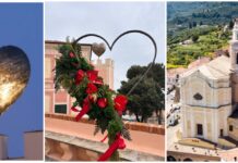 Diano Castello celebra l’amore: cuore floreale per San Valentino Diano Castello cuore San Valentino