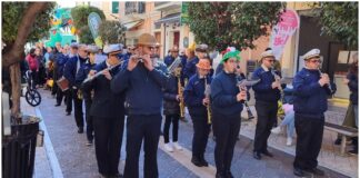 Diano Marina, Banda Musicale assente al Carnevale. Za Garibaldi: “Amareggiato dalla piega che ha preso la vicenda, attacchi pretestuosi da parte della minoranza”