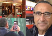 Sanremo 2026, Carlo Conti dedica il suo camerino del Festival a Pippo Baudo festival sanremo camerino pippo baudo - carlo conti