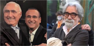Sanremo 2026, si apre con l’omaggio a Pippo Baudo e il ricordo commosso di Beppe Vessicchio pippo baudo - beppe vessicchio