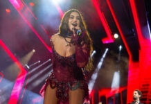 Sanremo 2026, Gaia infiamma il Suzuki Stage in collegamento con il Festival