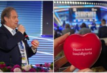 Sanremo: l’assessore regionale Lombardi accoglie i giornalisti con lo spot della Liguria… e un anti-stress Antistress Luca Lombardi