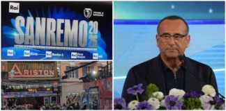 Sanremo 2026 frena ancora: la seconda serata perde terreno e si ferma al 59% di share Ascolti seconda serata Festival