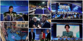 Dentro la Sala stampa del Festival di Sanremo con Riviera Time, giorno 4: le immagini della giornata