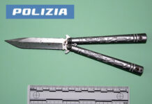 Ventimiglia: ricercato nigeriano arrestato in un ex campo da tennis, sequestrato anche un coltello