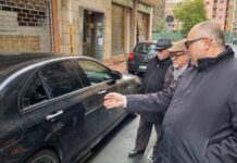 Vallecrosia, danneggiata l’auto del sindaco Fabio Perri durante la notte