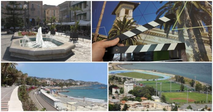 sanremo set cinamatografico