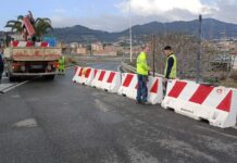 Taggia, al via i lavori per il bypass della ciclabile: tratto di Argine Sinistro a senso unico di marcia