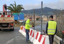 Lavori per il bypass ciclabile tra Riva Ligure e Taggia: “Disagi enormi per il senso unico”, il consigliere Federico attacca sulla viabilitĂ lavori arma di taggia