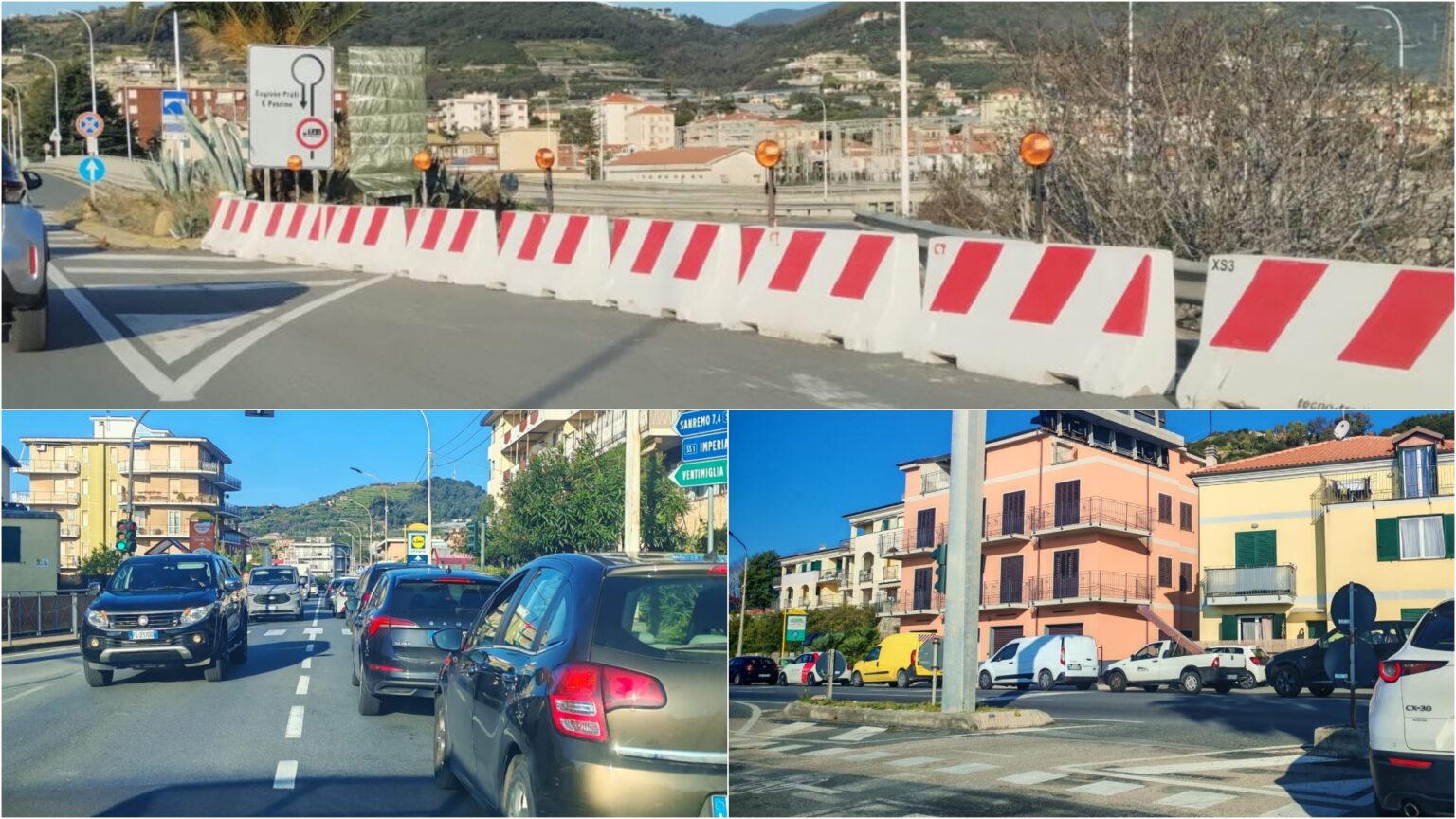 Traffico in tilt tra Arma di Taggia e Santo Stefano: pronto a riaprire ...
