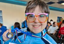 Nuoto paralimpico: due ori e un argento per la sanremese Giorgia Amodeo ai Campionati Italiani Assoluti Invernali giorgia amodeo