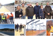 Sopralluogo sul bypass ciclabile del torrente Argentina: apertura venerdì, per il nuovo ponte si punta a inizio estate