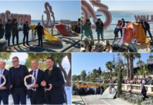 Sanremo inaugura la “Walk of Fame” del ciclismo: sulla ciclabile le impronte dei campioni della Milano-Sanremo walk of fame milano sanremo