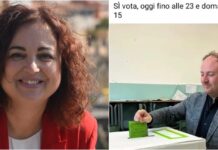 Referendum, segnalazione alla Prefettura per post di Di Muro. Spinosi: “Indicazione di voto durante il silenzio elettorale” spinosi - di muro