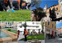 Sanremo si veste di colori per il Festival dei Fiori: gli installatori preparano le opere