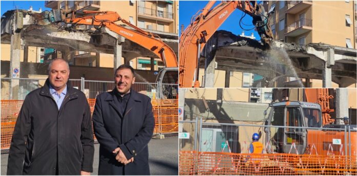 vallecrosia demolizione ex mercato dei fiori